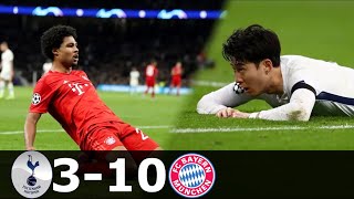 Tottenham vs Bayern Munich 310 (agg)  Bayern Destroyed Tottenham 2019/2020 Group Stage