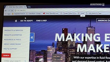 Armstrong Setup Guide Video - Connect to The Armstrong Web Interface