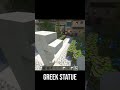 Minecraft Greek Statue #minecraft #minecraftbuilding #ancientcivilization #ancientgreece