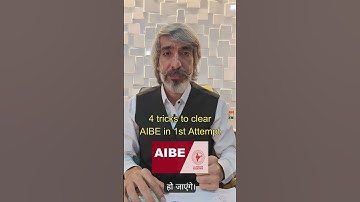 How to pass AIBE 20 Easily ? SECRET TIPS !!😊