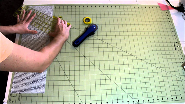 How to Cut 60 degree (Equilateral) Triangles from Fabric