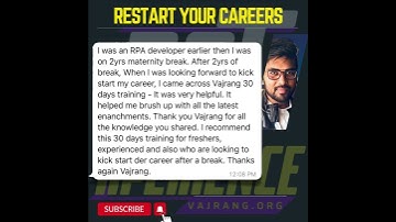 UiPath UiPath Job Offers  UiPath Training  RPA Dev In 30 Days  restart your careers