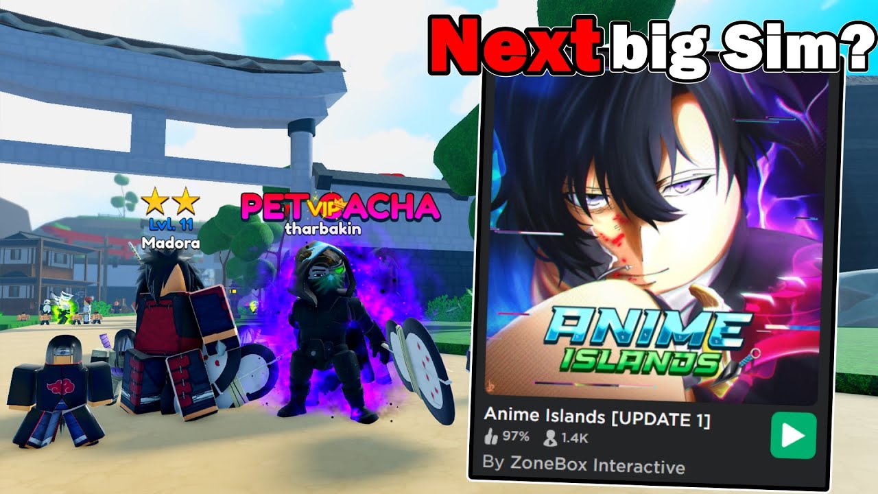 ROBLOX ANIME ISLANDS (UPDATE 1) - YouTube