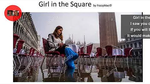 Girl in the square by FozzyMac