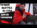 ПРЯМОЙ ВЫСТРЕЛ из блочного лука для 3D турниров