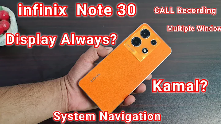 Infinix Note 30 Special Features| Display Always? infinix Note 30 Tips Tricks & best feature New