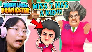 MIss T Has a KID??!!  Scary Little Prankster