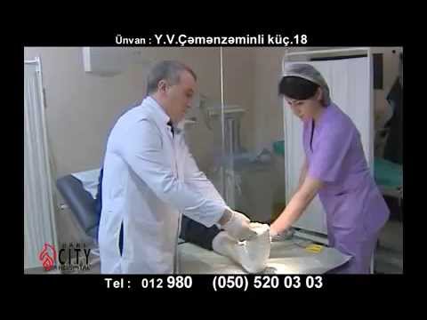 Uşaq serebral iflici Baku City Hospital Bayram Qorçiyev