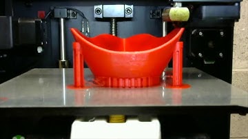 Montana Mask 3D Print Timelapse