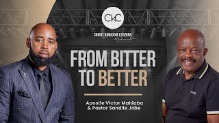 Deep Conversations with SJ. [FROM BITTER TO BETTER] Apostle V Mahlaba & Pastor Sandile Jobe