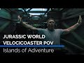 Jurassic World VelociCoaster On-Ride POV | Islands of Adventure