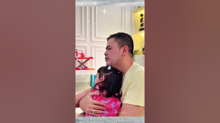 Pak Haldy berma!n dengan putri kesayangannya 😍