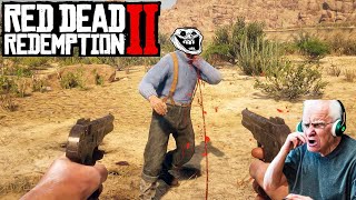 old man has meltdown over red dead redemption 2 trolling