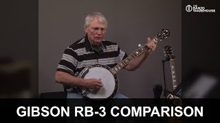 Gibson RB-3 Comparison: 1992 Greg Rich Era vs 2002 | Geoff Hohwald Banjo Demo