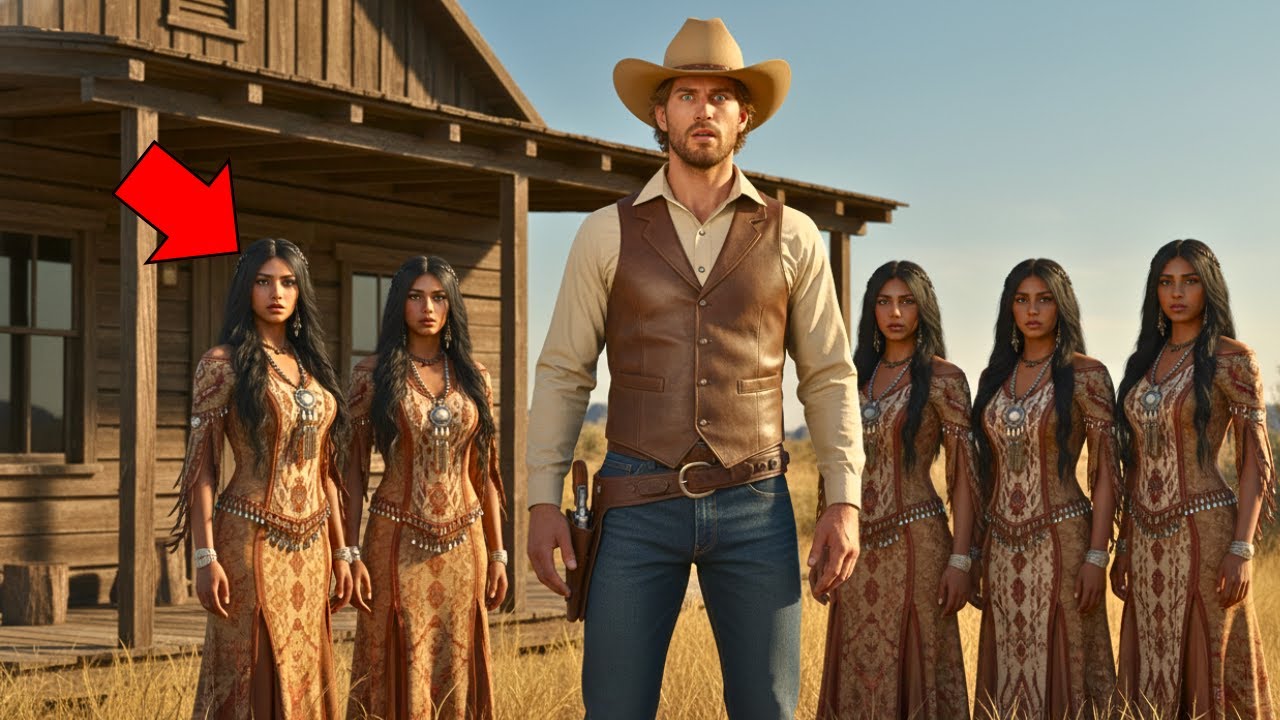 Era un cowboy pensionat și singuratic — până când cinci văduve apache i-au cerut adăpost…