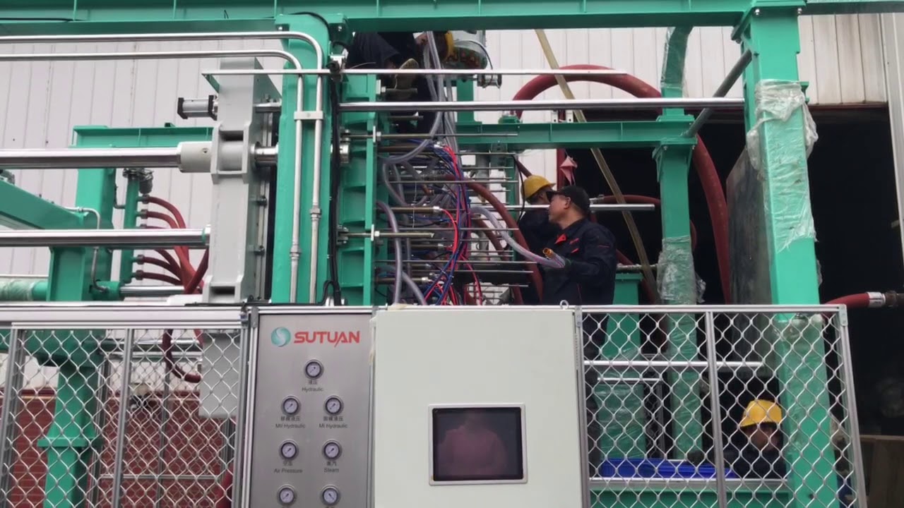 EPS Shape Moulding Machine Install And Debug