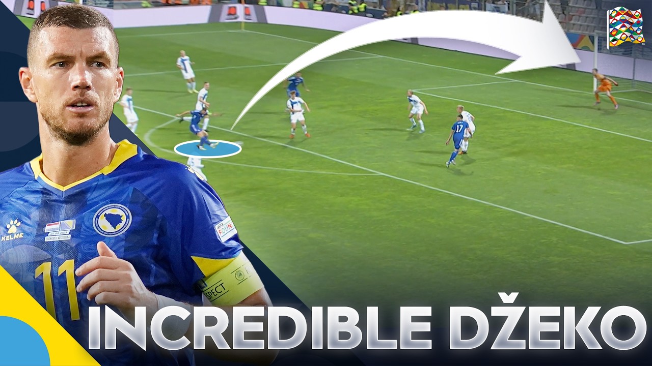 EVERY Edin Džeko Nations League Goal For Bosnia and Herzegovina!