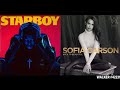 Starboy ✘ Back To Beautiful [Remix Mashup] - The Weeknd, Sofia Carson, Alan Walker &amp; Selena Gomez