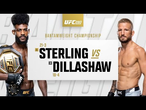Aljamain Sterling vs T.J. Dillashaw fight footage
