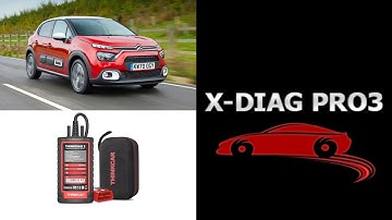 FULL SCAN SYSTEM DIAGNOSTIC CITROEN C3 LAUNCH X431 X-DIAG PRO3 THINKDIAG 2 OBD2 SCANNER TOOL