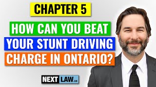 How can you beat your Stunt Driving or Racing charge in Ontario