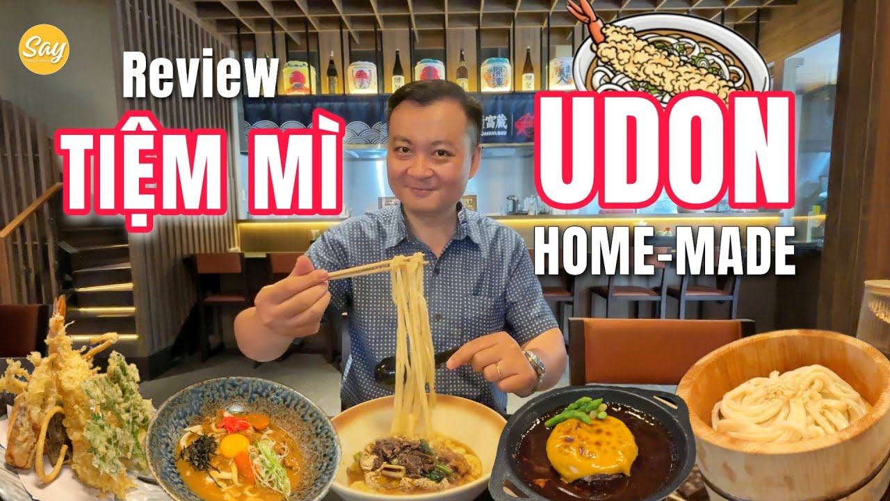 Review Ikemen Udon | Tiệm Mì Udon Tươi Hiếm Hoi Ở Sài Gòn, Tự Làm Mì, Dành Cho Người Mê Udon