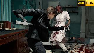 Resident Evil Requiem - Aggressive Brutal Combat - No Damage - Leon Kennedy Gameplay