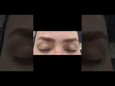 ابروی پهن چذابیت بالایی ب چشمای شما میده ارایشگر ابرو   الهه لواسانی