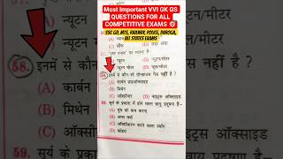 Most Important VVI Questions For All Competitive Exams GK GS #shorts #shortsfeed #ssc #gk #gkquiz