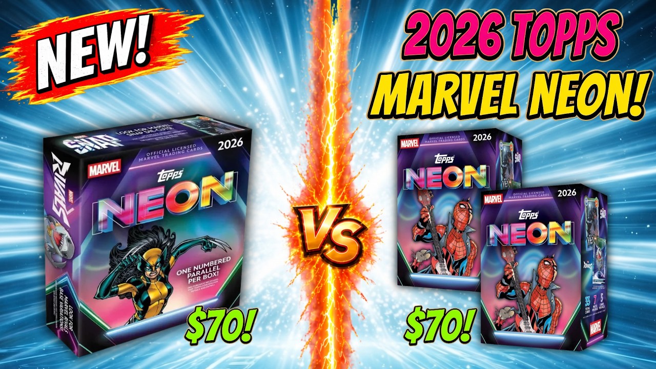 2026 Topps Marvel Neon: Mega Box vs. 2 Value Boxes — Which Is Better?