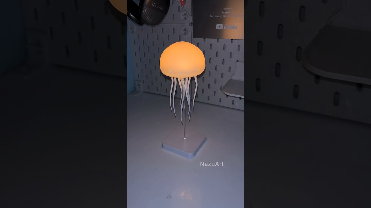 Jellyfish Lamp 🪼 #shorts - YouTube
