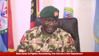 The True Story Behind the Surrender of Boko Haram Members