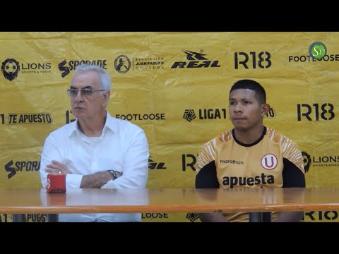 Jorge Fossati y Edison Flores | Conferencia de prensa | Juan Pablo II 2-0 Universitario | Apertura