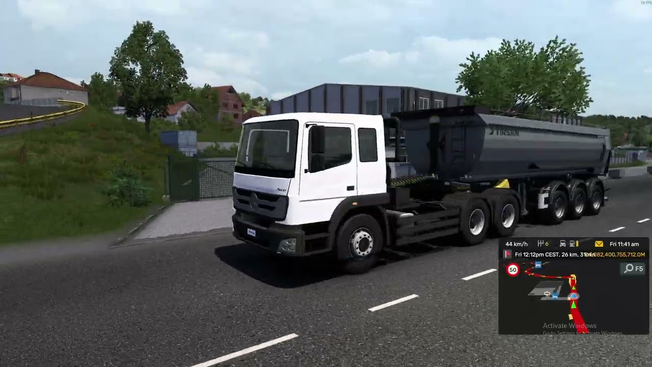 Mercedes-Benz Axor | OM906LA / Fuso 6S20 Engine Sound