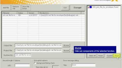 SecureDongle X .net Enveloper