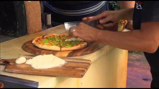 Destination WA - Burata and Zucchini Flower Pizza