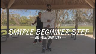 Simple Beginner Combination | Shuffle/Downtown