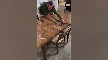 Introducing the Dandridge Butterfly Leaf Dining Table by Bassett