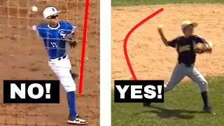 How to field slow rollers for YOUTH baseball players