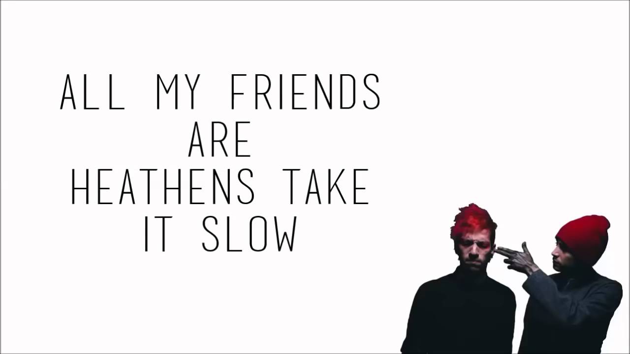 Twenty One Pilots: Heathens From Suicide Squad Lyrics - YouTube