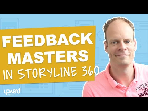 Storyline 360에서 피드백 마스터를 사용자 지정하는 방법