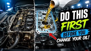 Do This BEFORE Every Single Oil Change : 500,000 Mile Engine Secret!