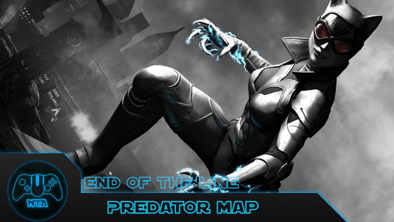 Batman Arkham City - End Of The Line - Predator Map 4 As CatWoman - 2.37.62