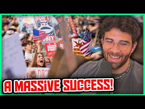 Thumbnail for MAGA is MELTING DOWN Over No Kings Protest Success | Hasanabi Reacts