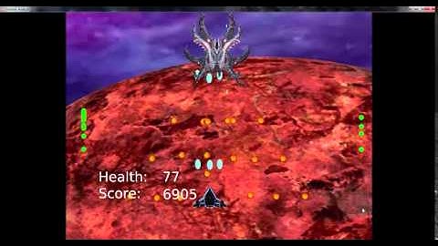 Space Shooter 2 Video Game with Blender Game Engine