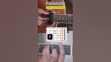 Thumbnail of faithfully - journey #guitartutorial #bertsguitartutorials