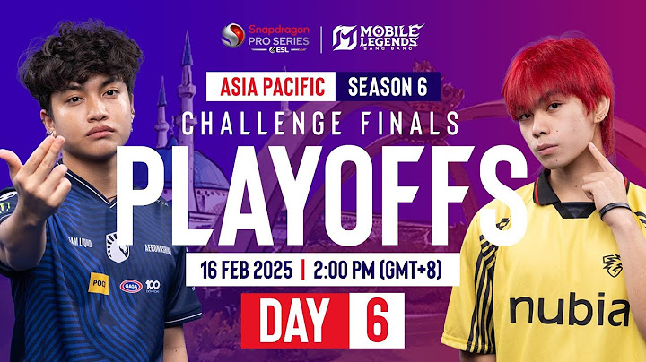 🔴 [EN] AP MLBB | Snapdragon Mobile Challenge Finals Playoffs | Season 6 | Day 6