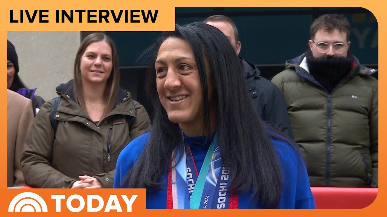 Elana Meyers Talks Celebrating Gold Medal Win With Her Sons