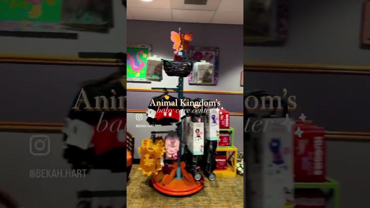 The BEST baby care center at Disney World! 🐾✨ 