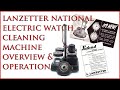 1958 National Watch Cleaning Machine Overview & Operation